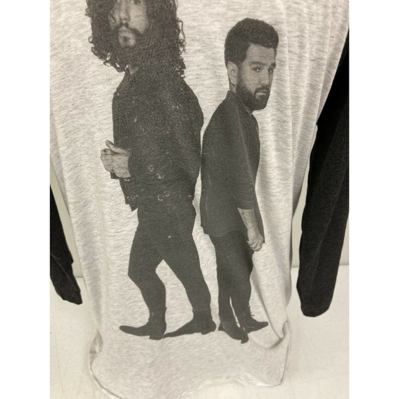 Dan & Shay Concert Long Sleeve T-Shirt The Arena Tour Size Medium Country Band - Picture 4 of 7